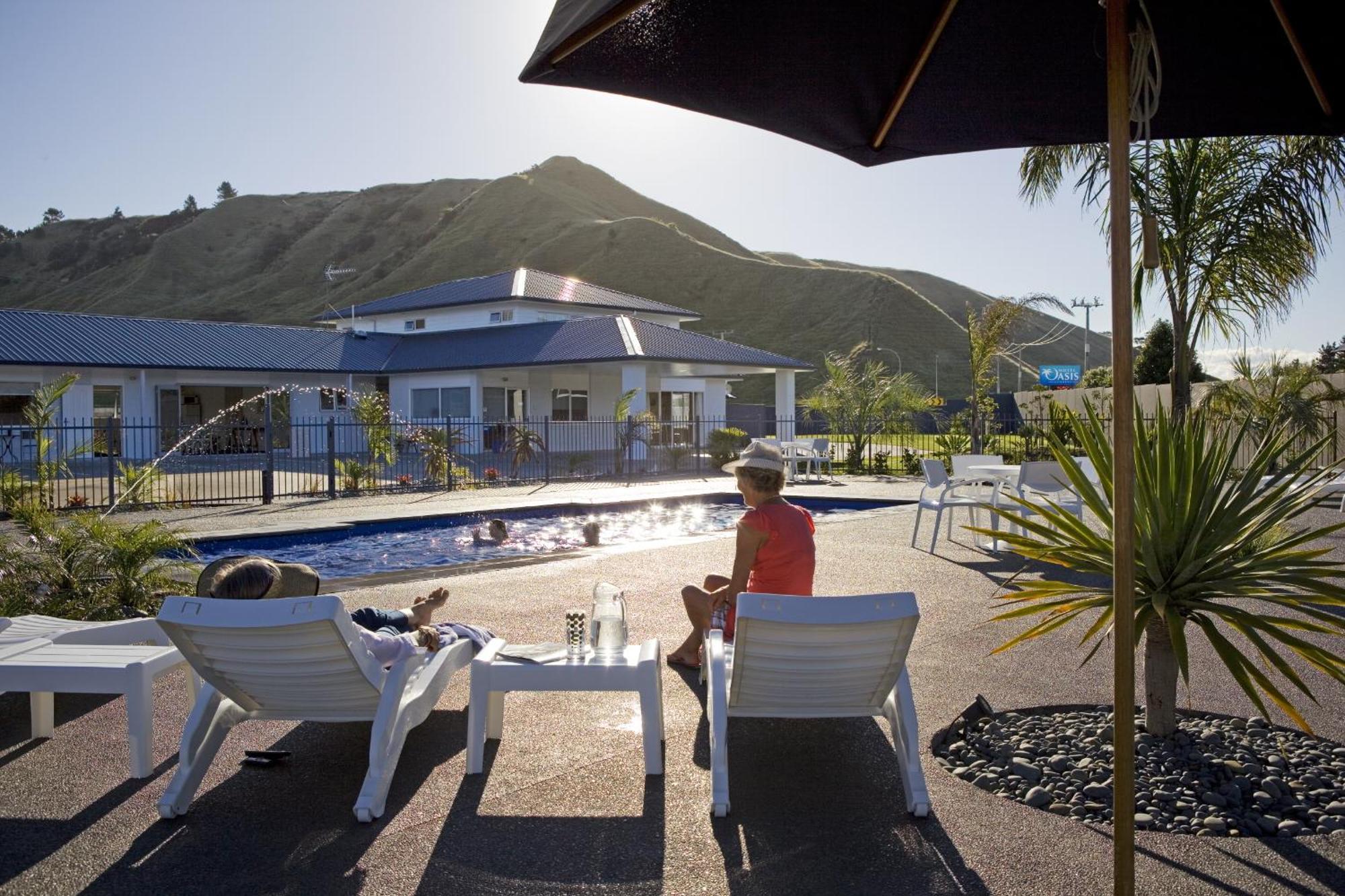 Motel Oasis Gisborne Esterno foto