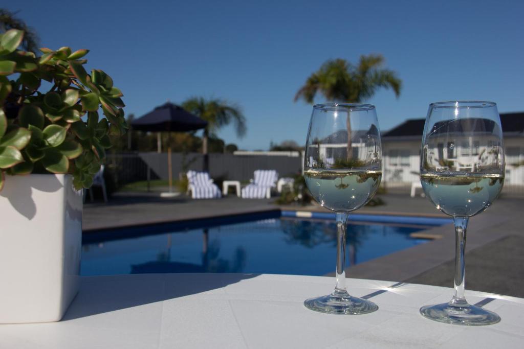 Motel Oasis Gisborne Esterno foto